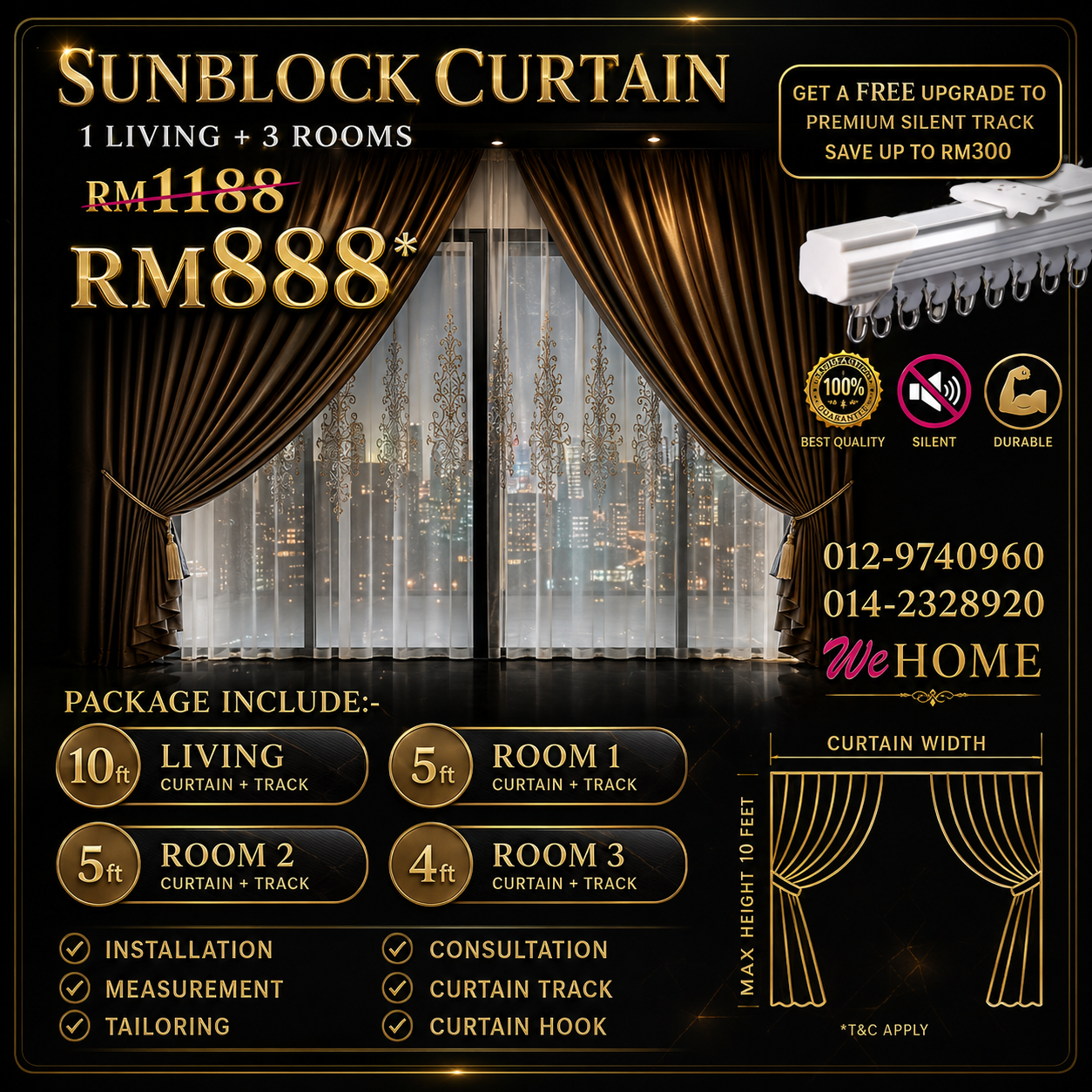  curtain promo